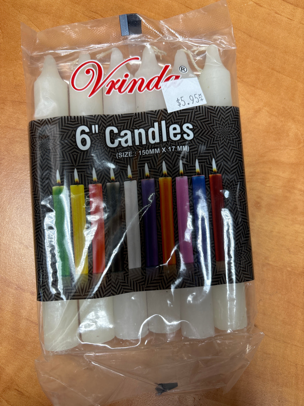 6” candle pack