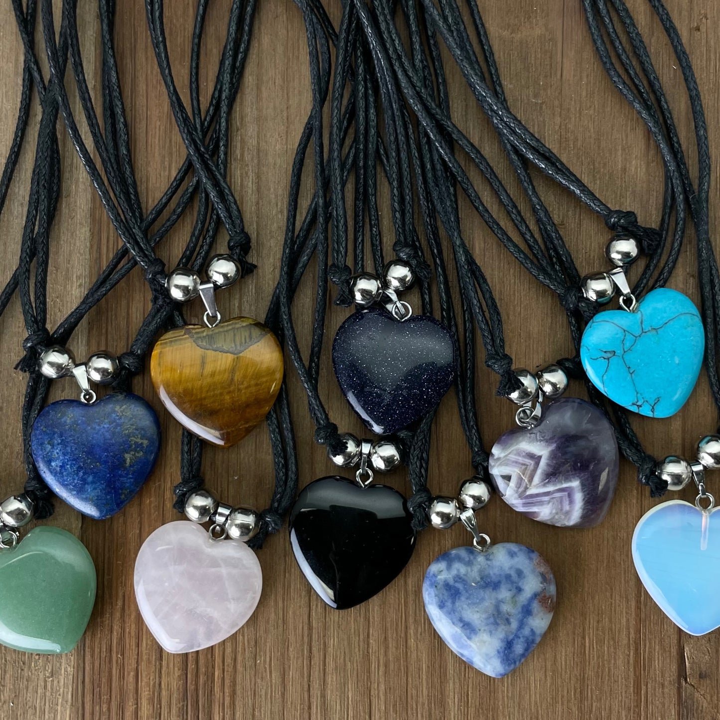 Spirit of Nature Shaped Crystal Pendant Necklace