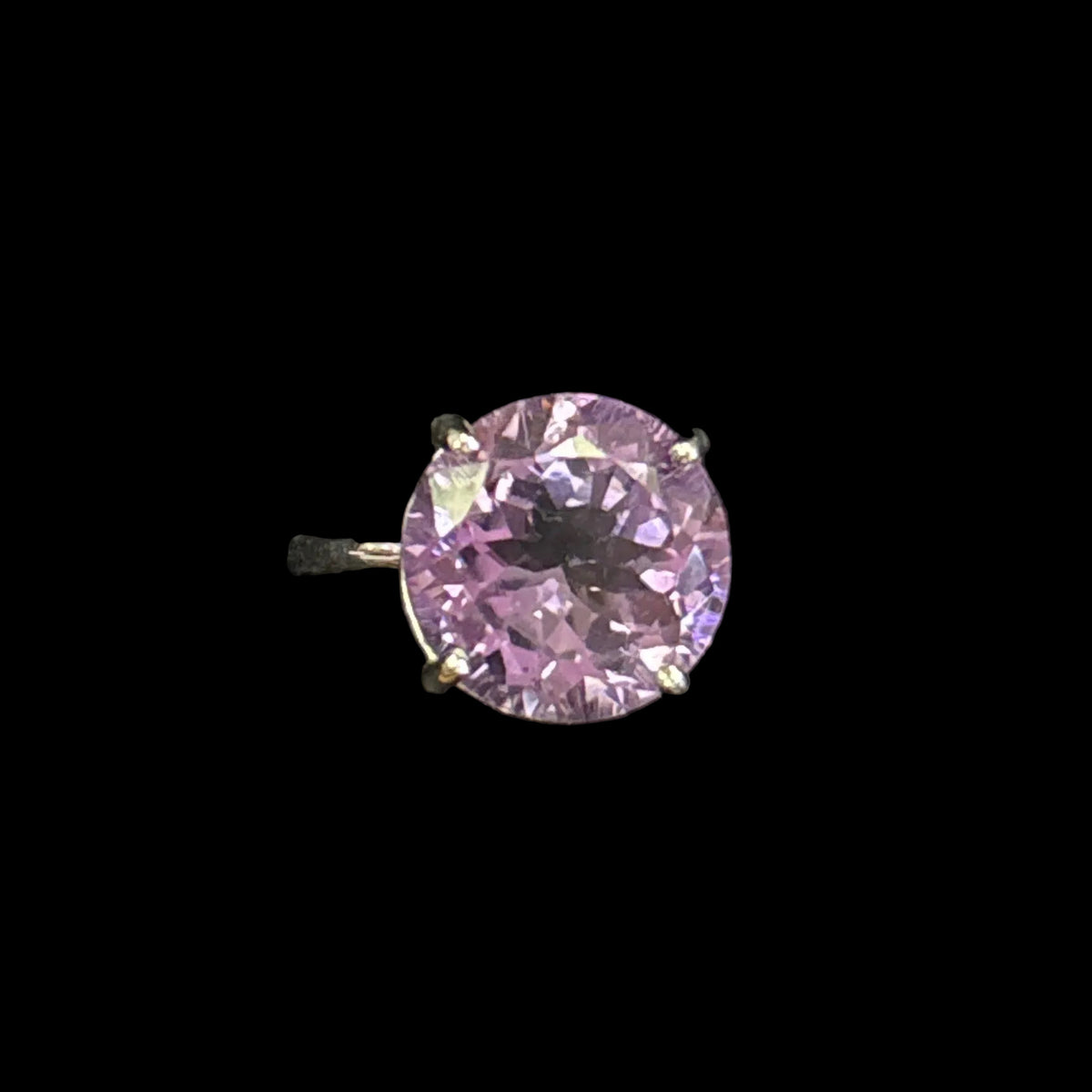 Amethyst Faceted Ring (Oval / Round)