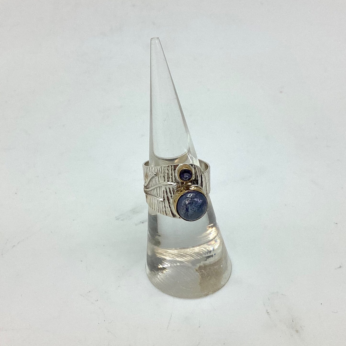 Gold Plated Tanzanite Ring Design by Monica