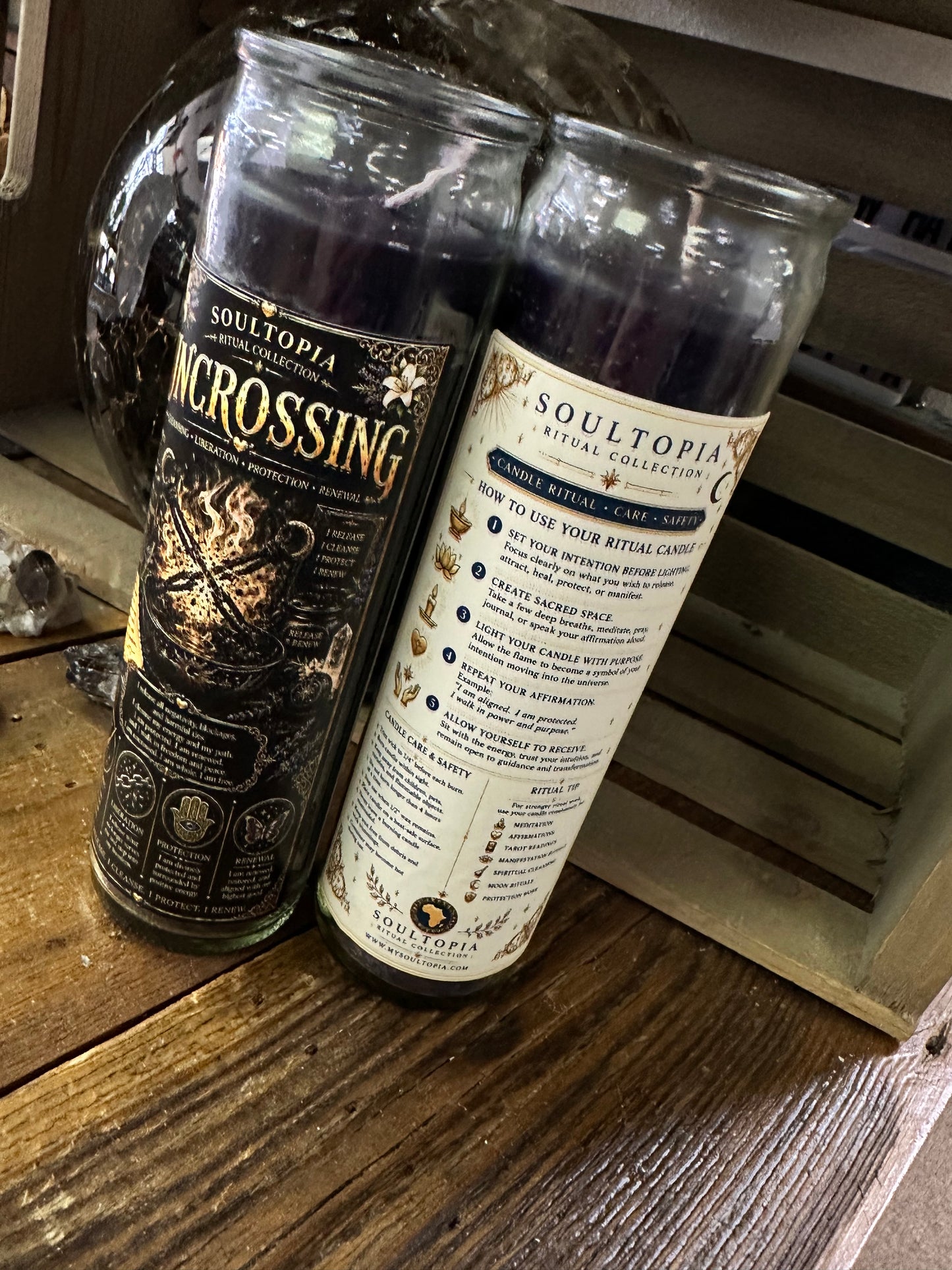 SoulTopia 7 Day Ritual Candle - Uncrossing