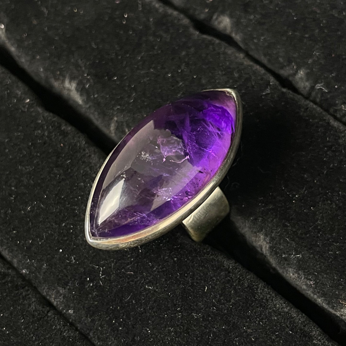 Amethyst Ring (Marquise)