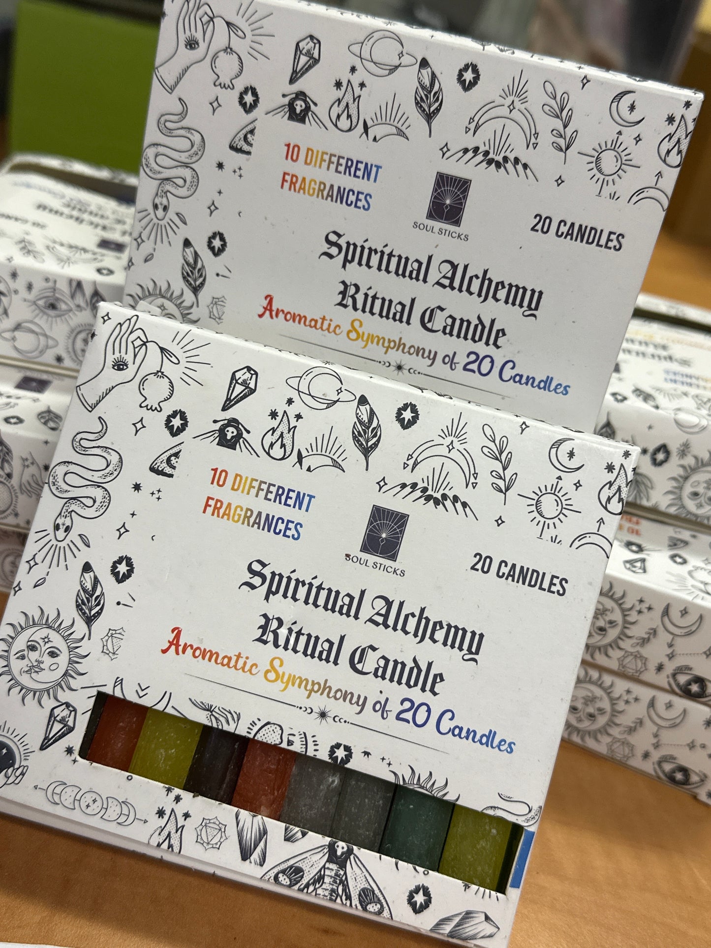 Chime Candle - Spiritual Alchemy Ritual Candle 20 Candles