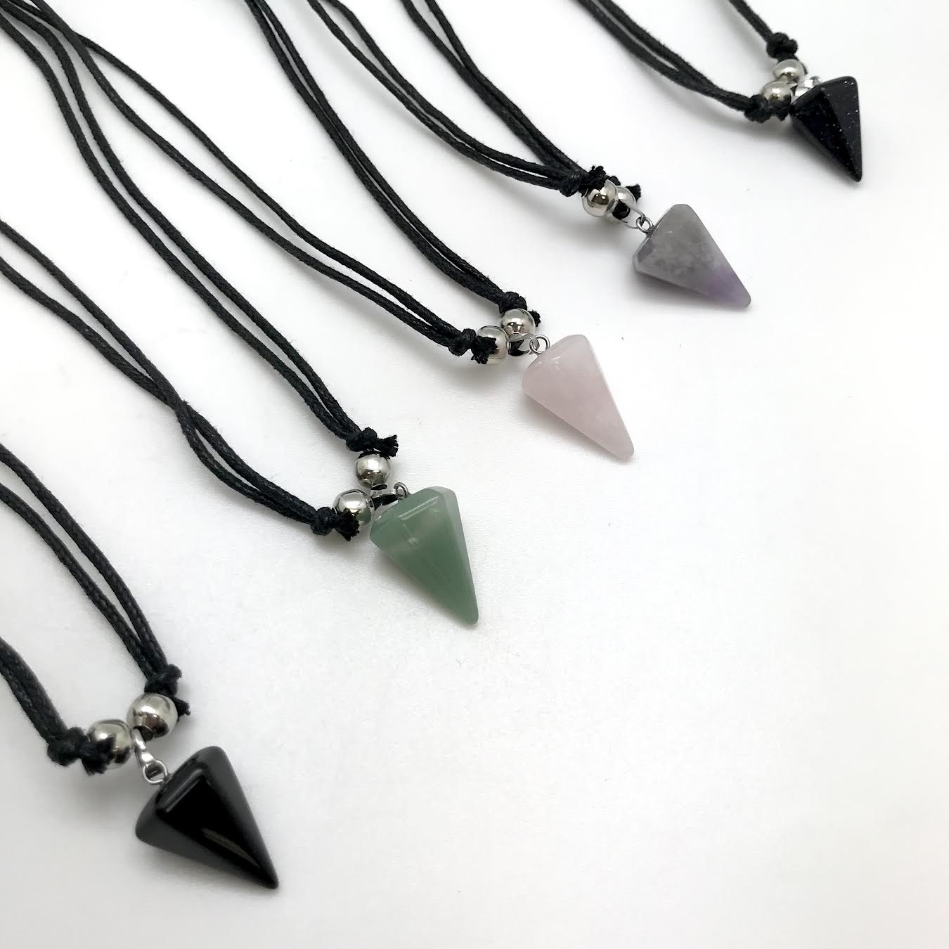 Spirit of Nature Pendulum Point Pendant Necklace