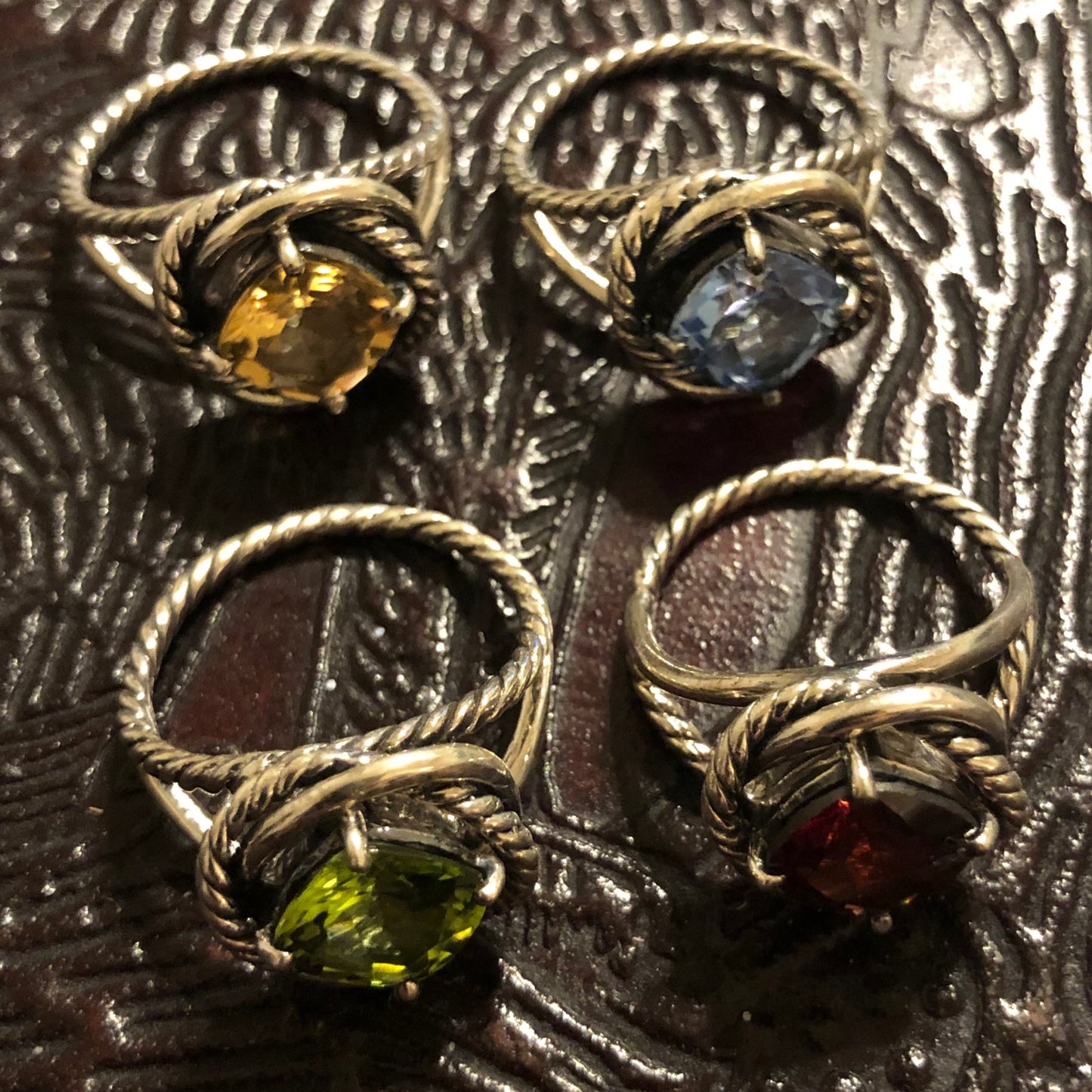 Twist Knot Silver Ring