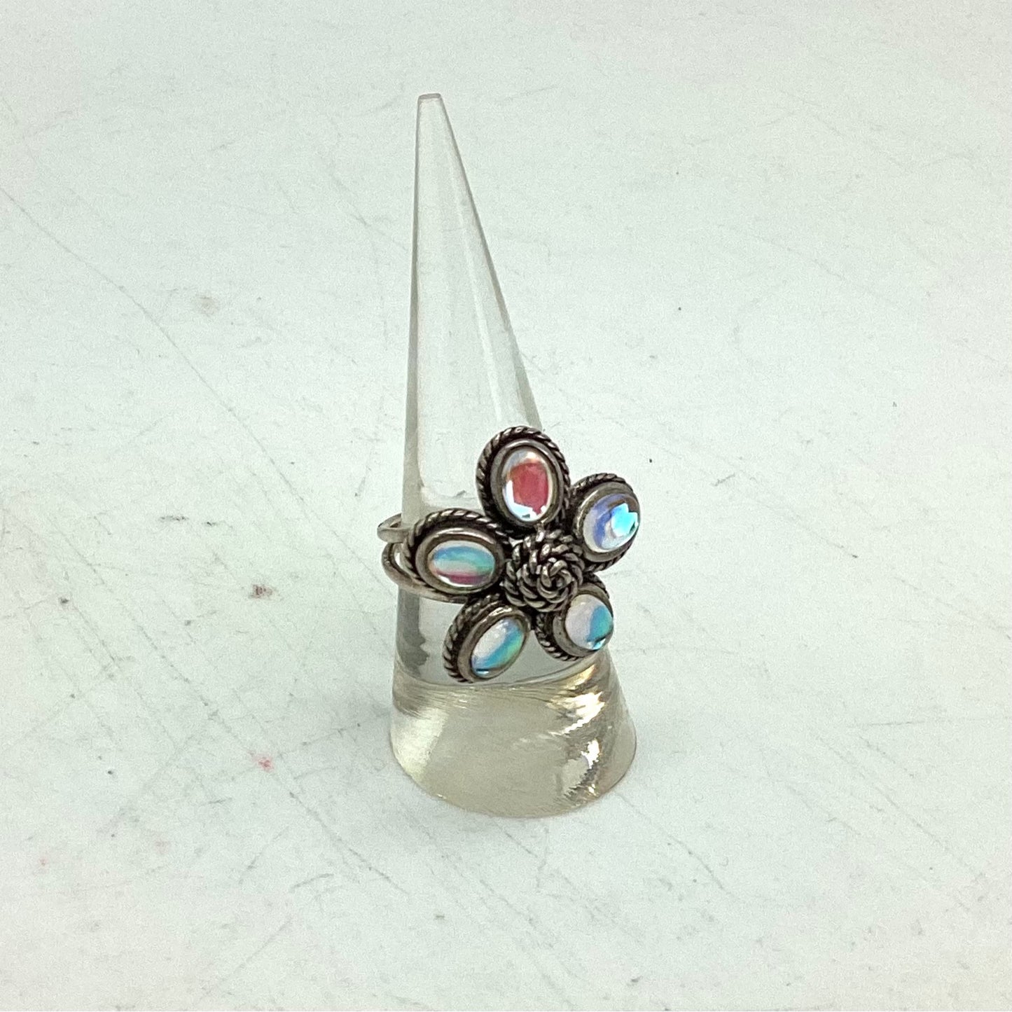 AB Mystic Flower Ring