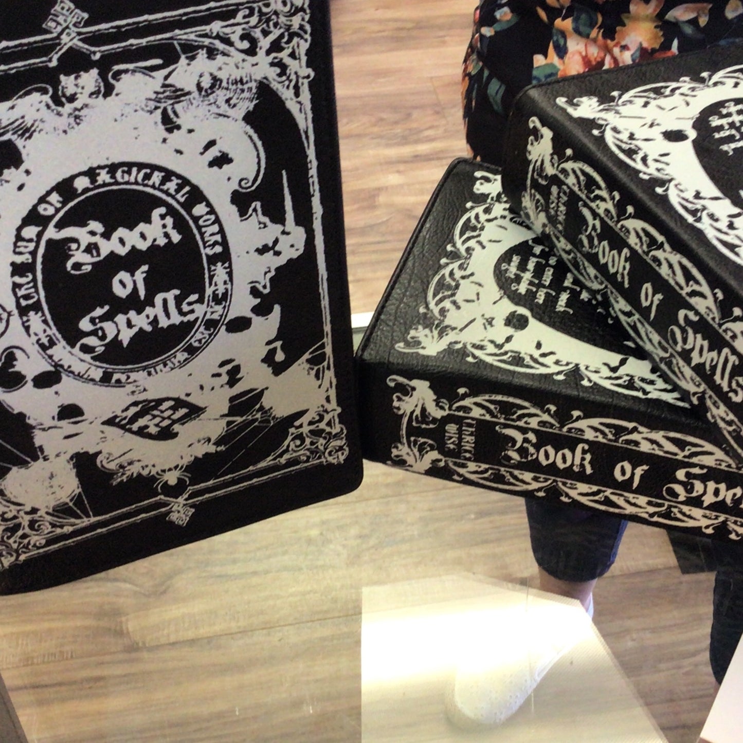 Glow in the Dark Book of Spells Bag Purse