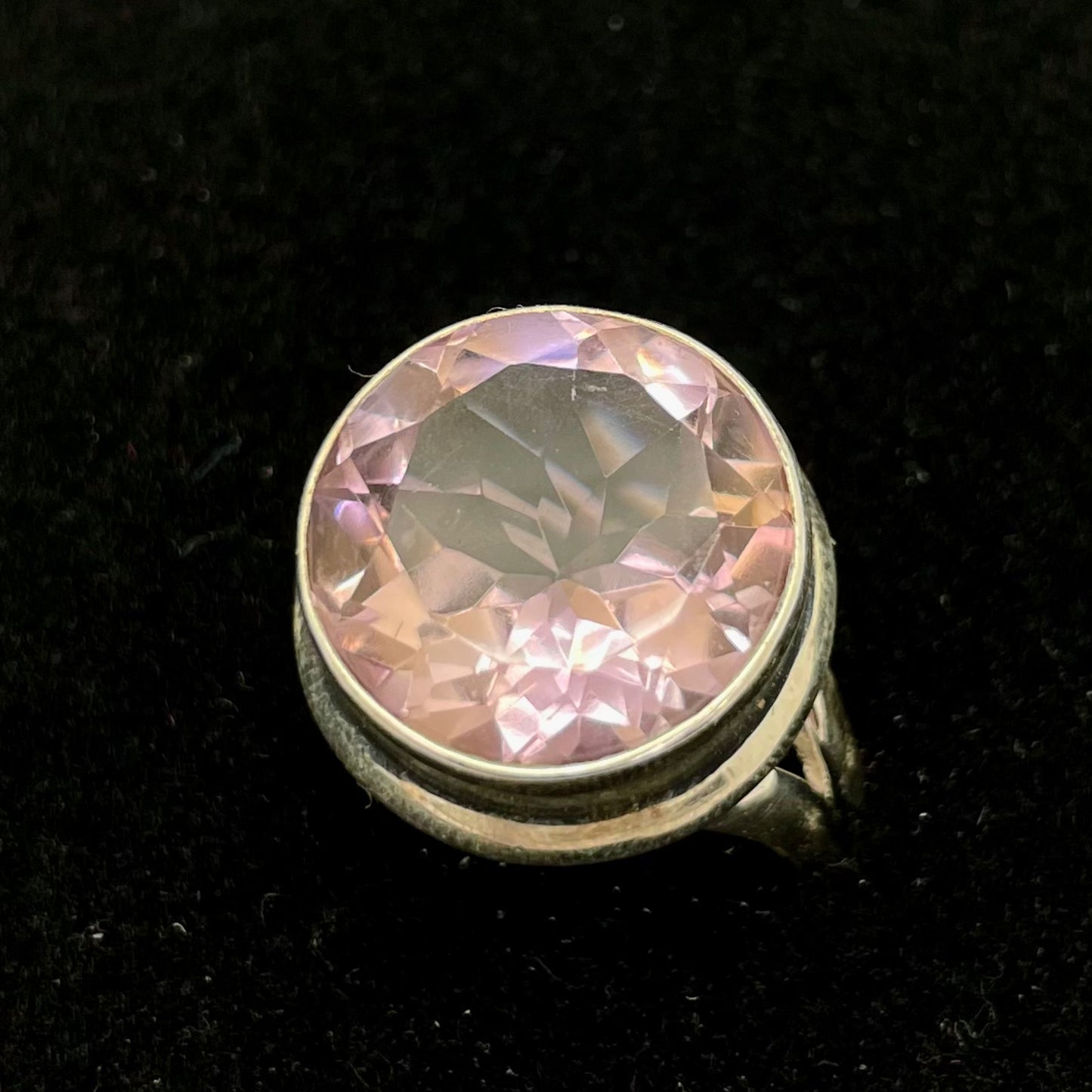 Ametrine Faceted Ring (Oval / Round)