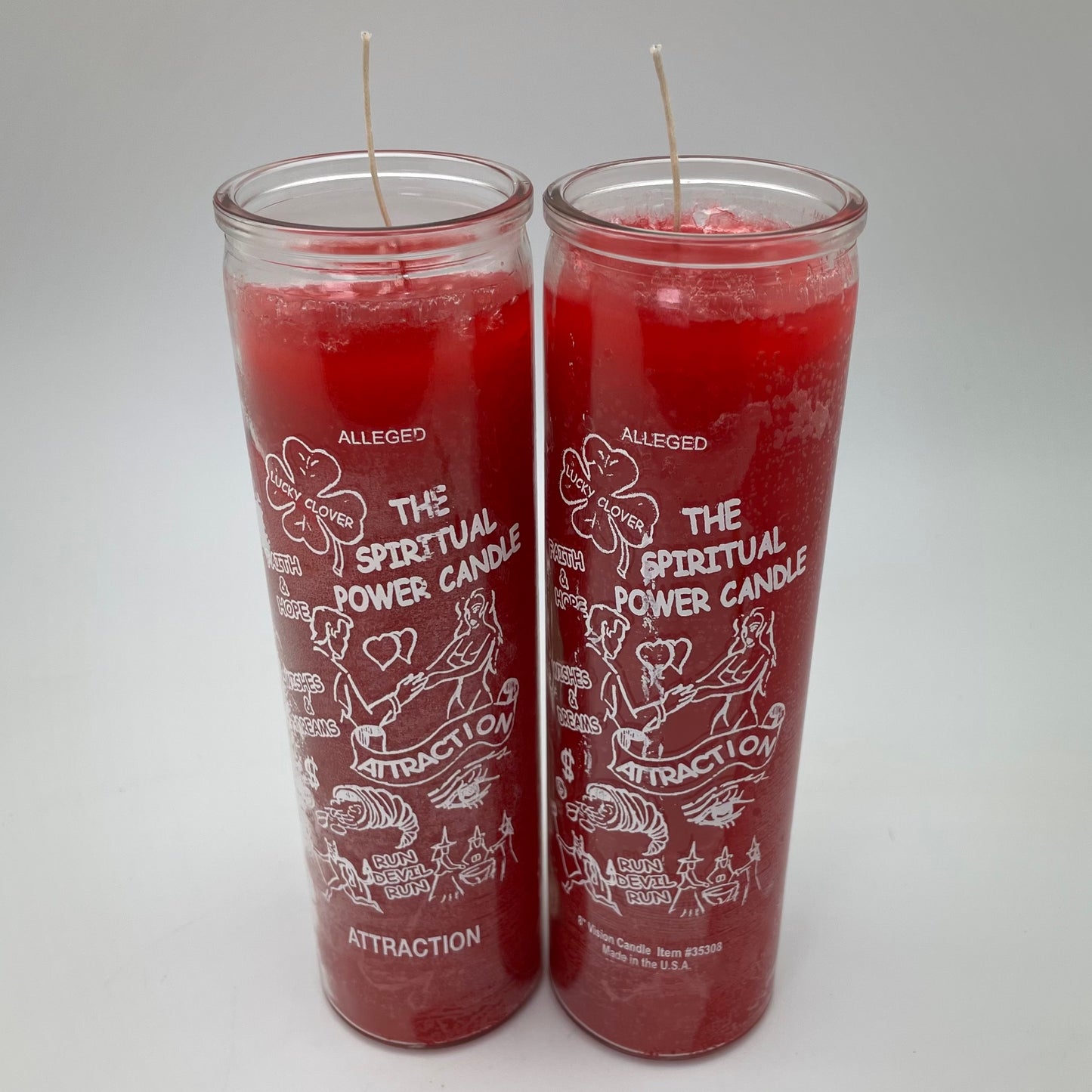 7 Day Candle The Spiritual Power (Red)