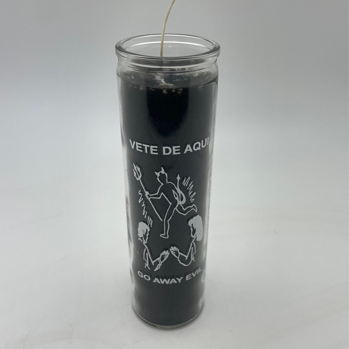 7 Day Go Away Evil Candle (Black)