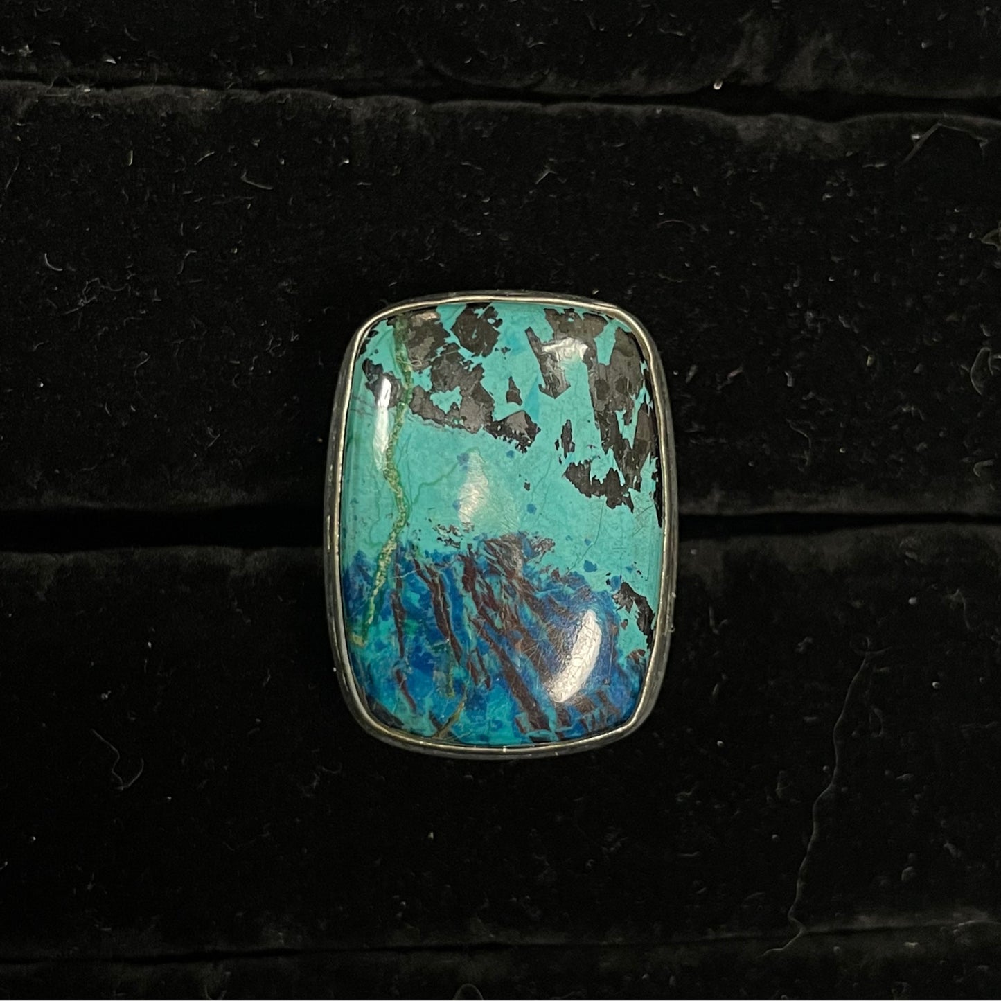 Azurite Ring (Rectangle / Square)
