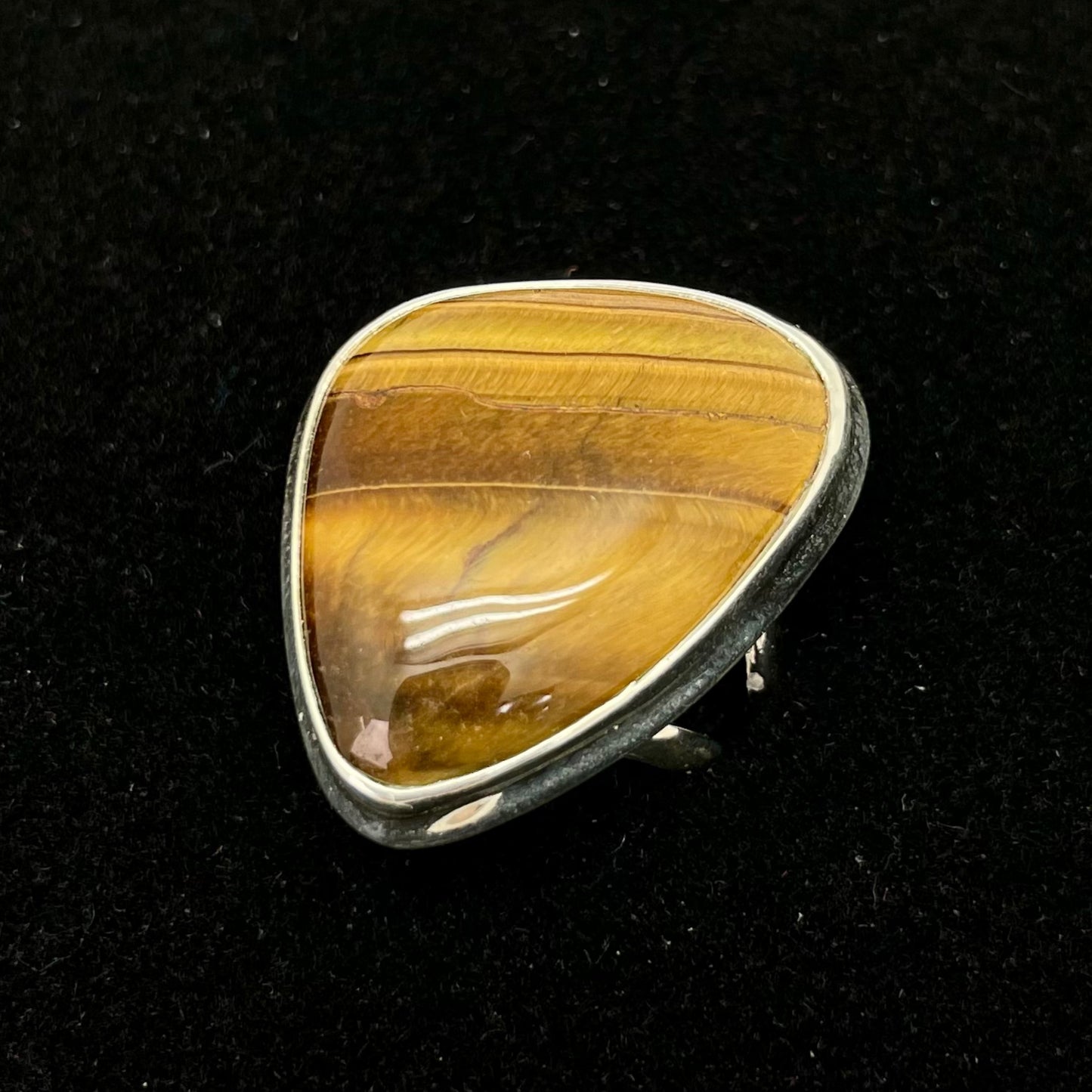 Tigers Eye Ring (Abstract)