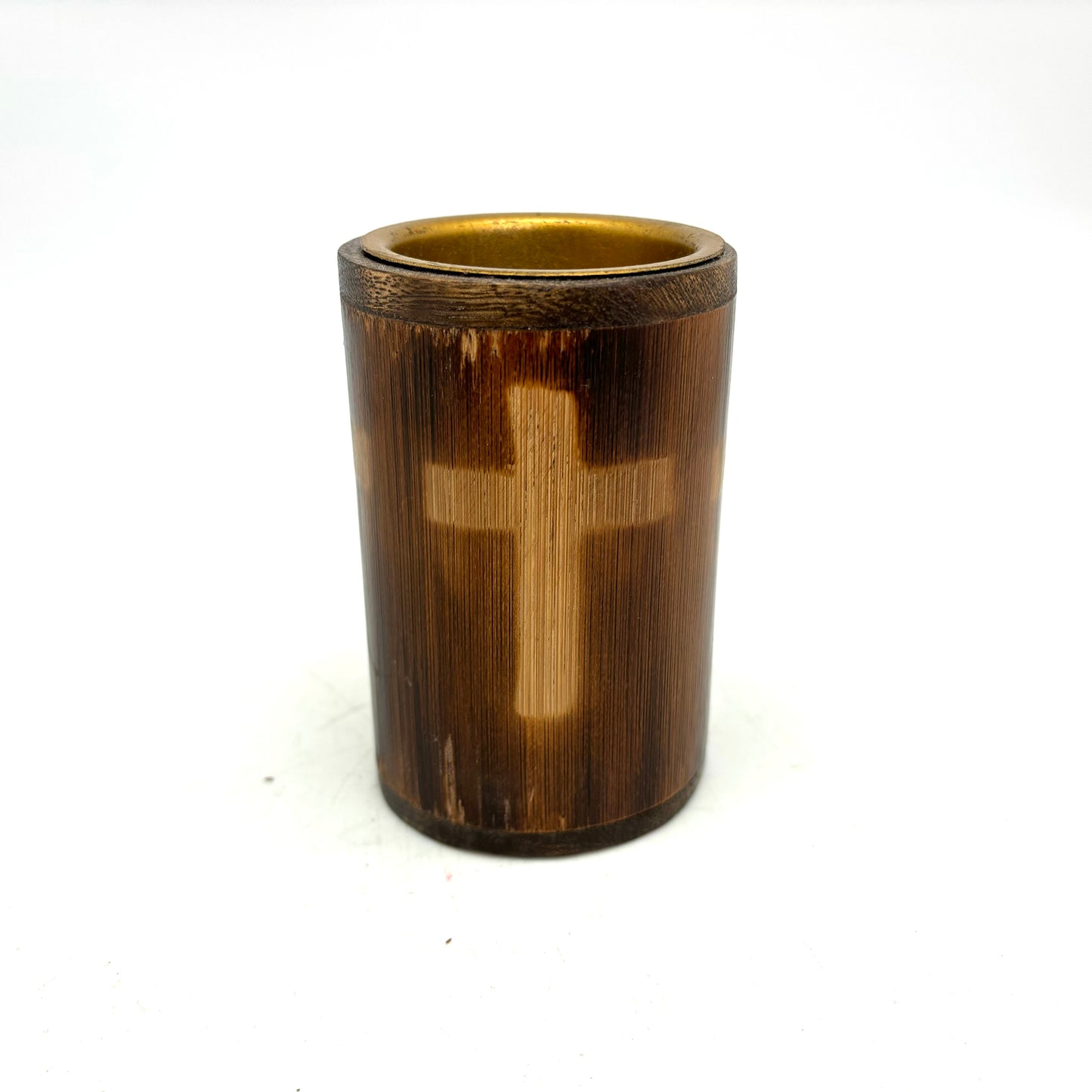 Wooden Votive Candle Holder