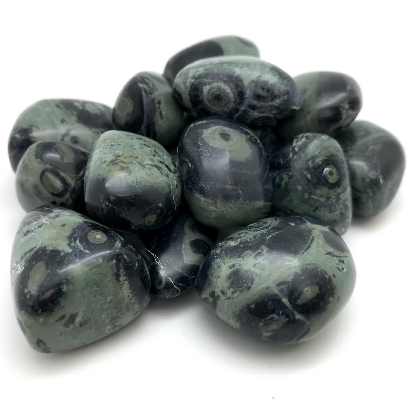 Jasper, Kambaba Crocodile (Tumbled)