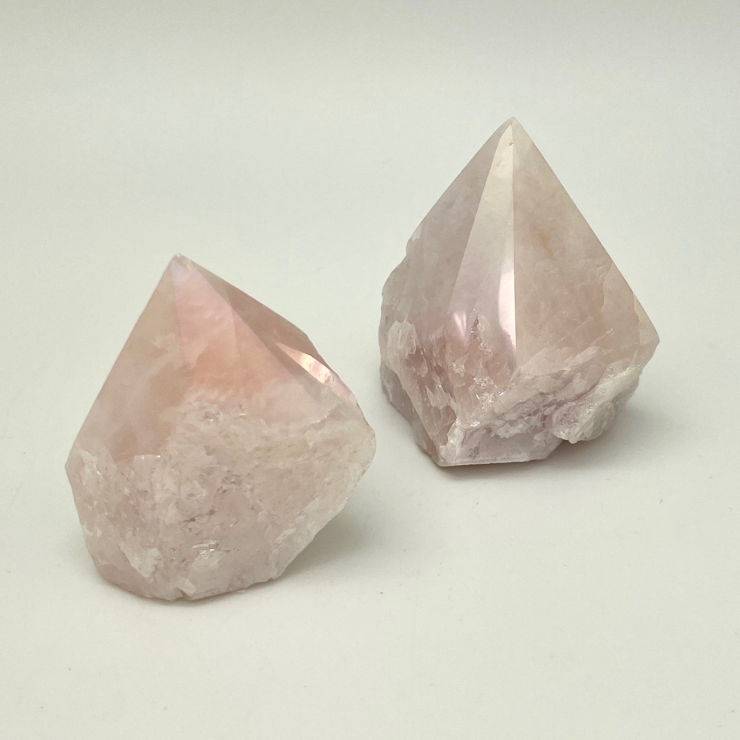 AB Rose Quartz - Power Crystal Point