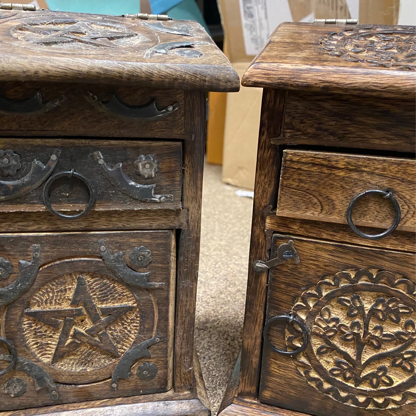 Wood Altar Boxes (Standing)