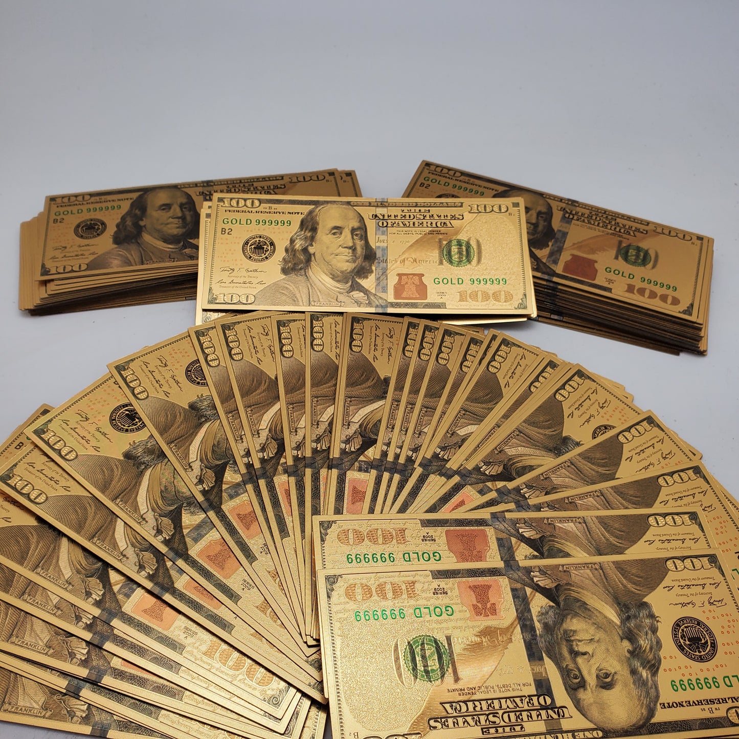 Ancestor Money / Gold $100 Bill