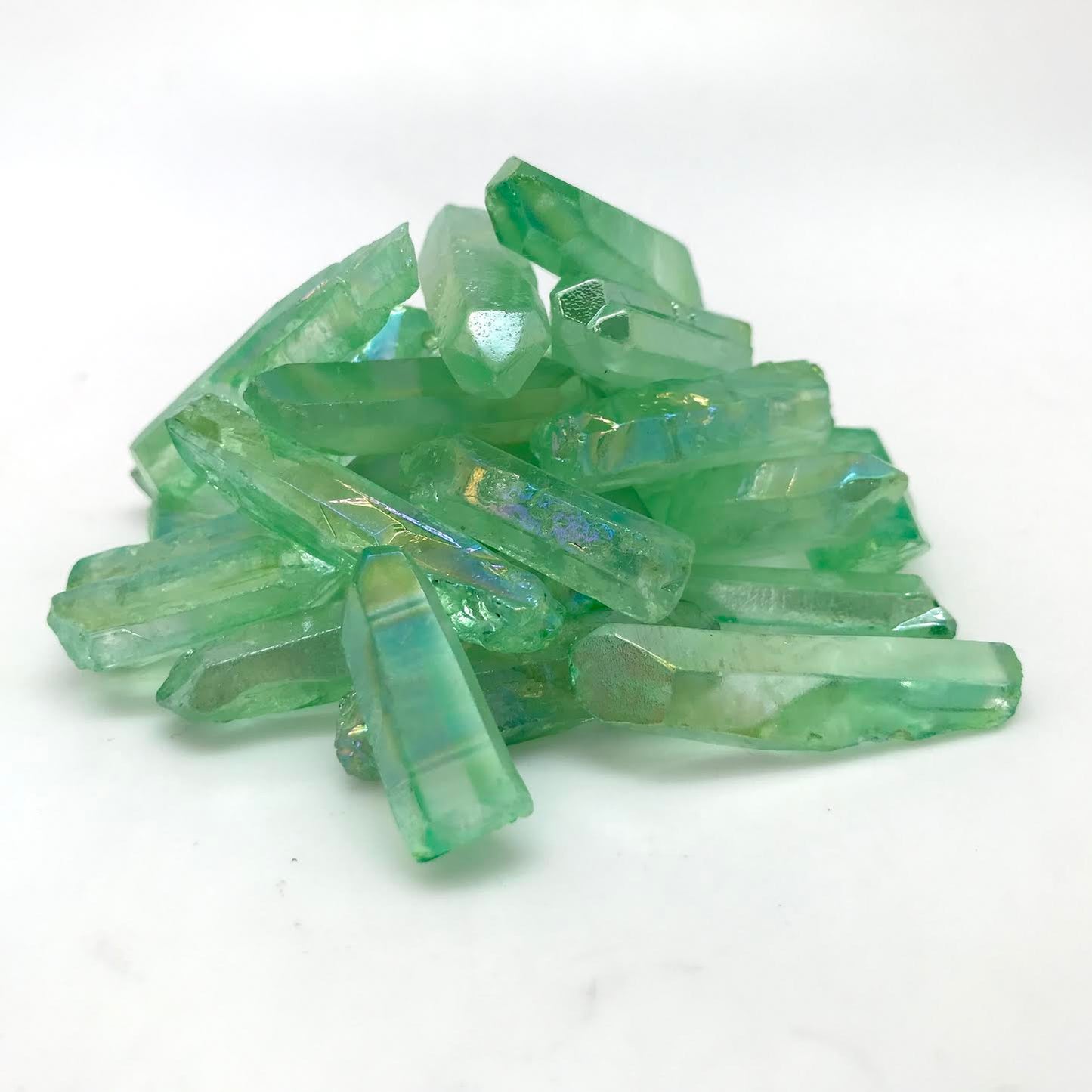 Green Aura Quartz (Points)