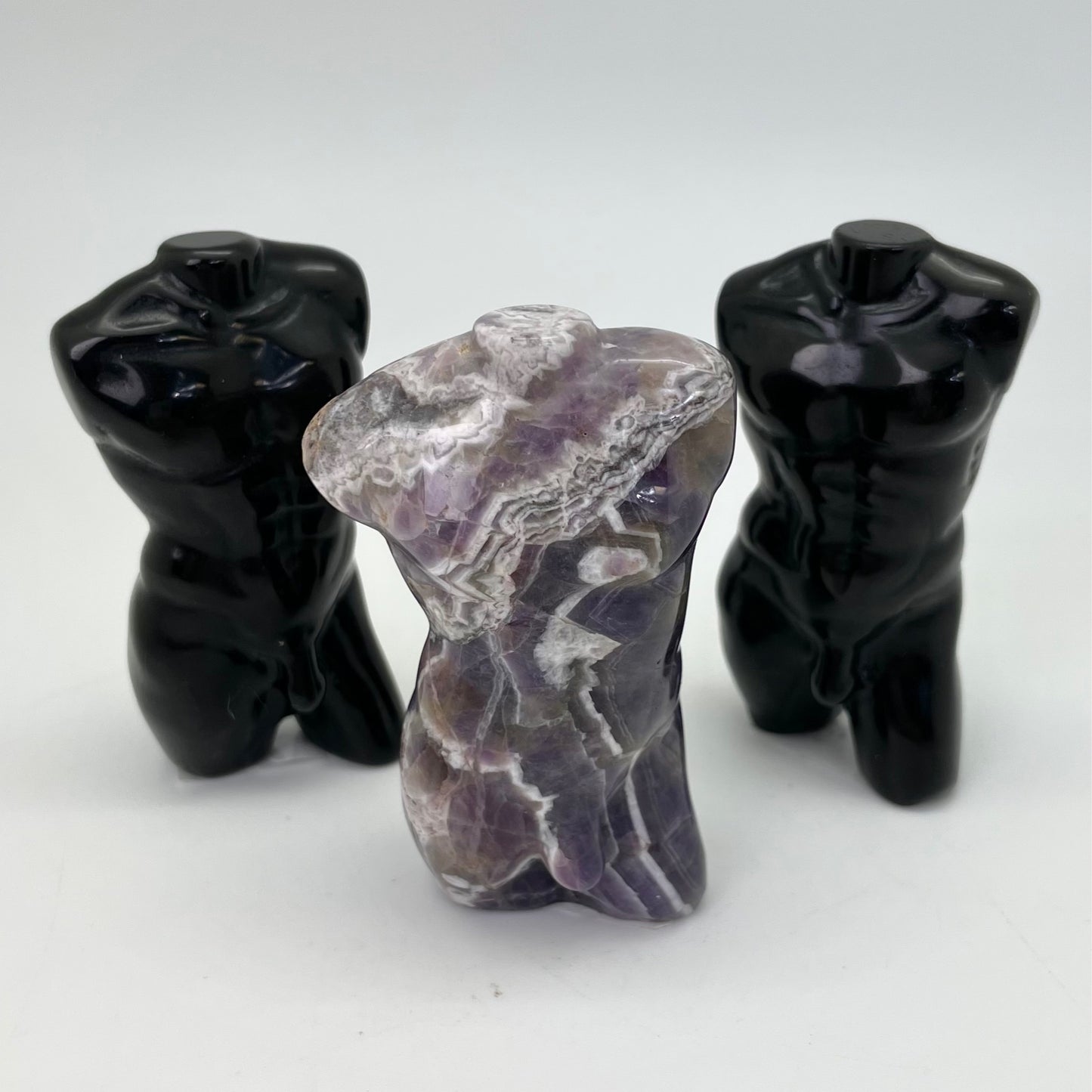 Crystal Male Silhouette Figure 3"