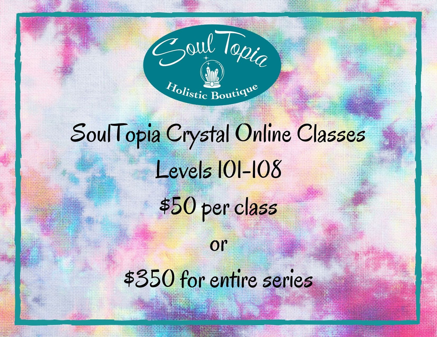 Crystal Healing Classes - Online