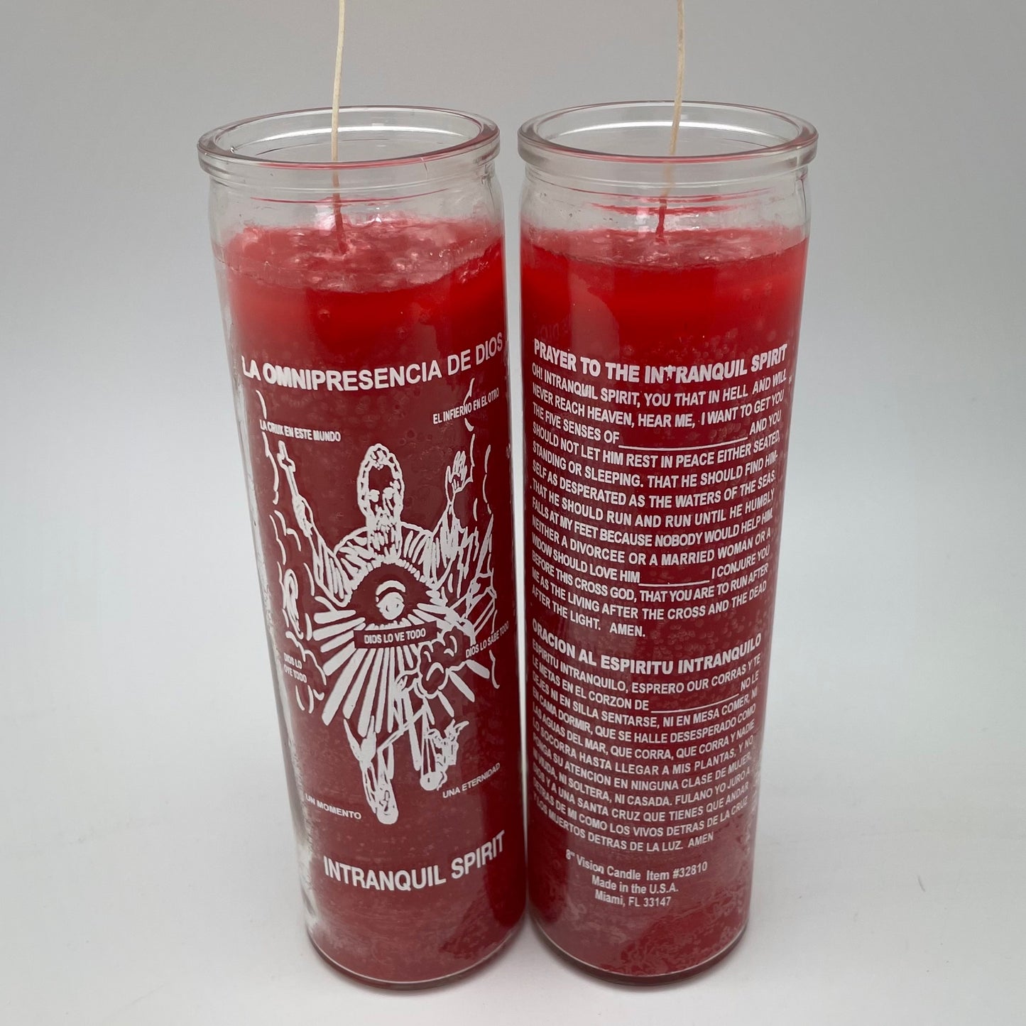 7 Day Intranquil Spirit Candle (Red)
