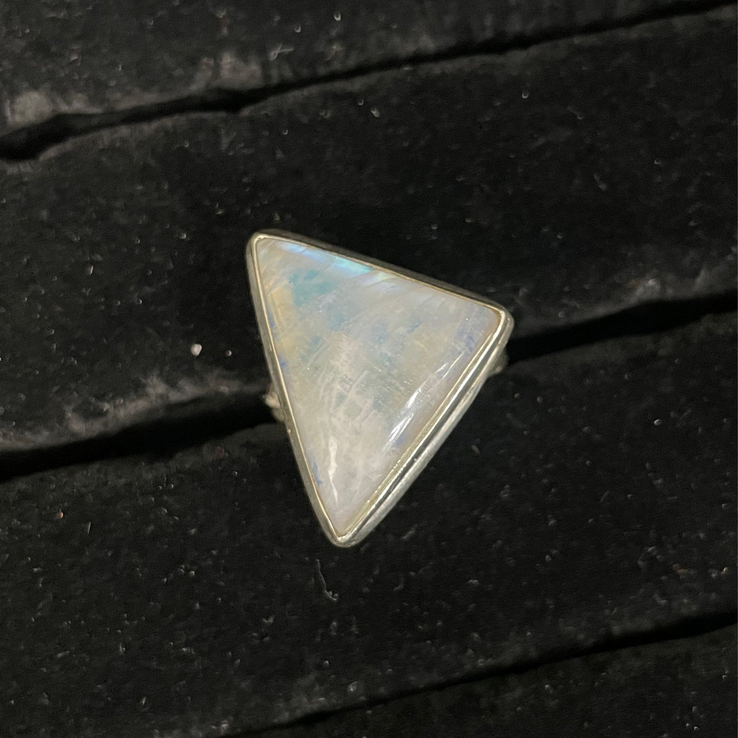 Moonstone Ring (Triangle)