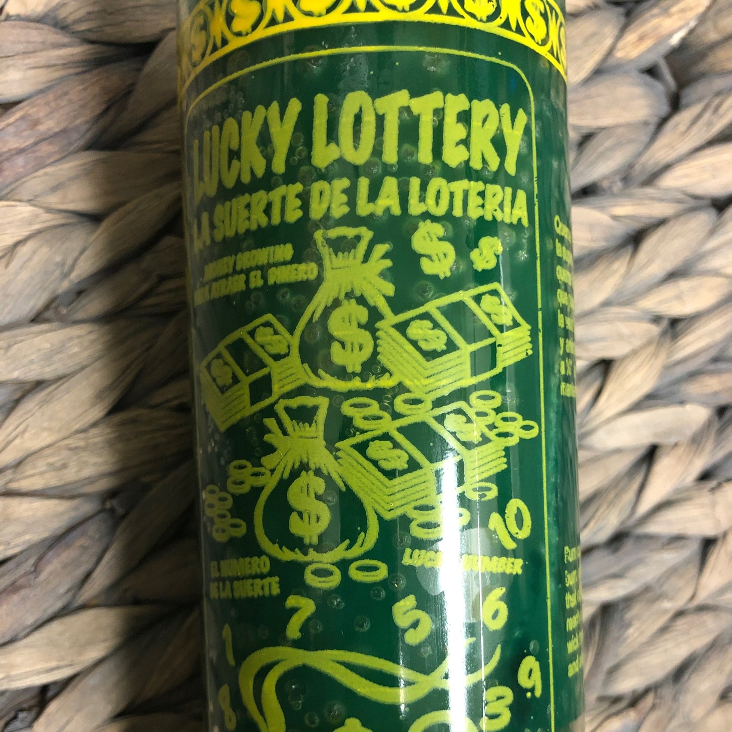 7 Day Lucky Lottery Candle (Green)