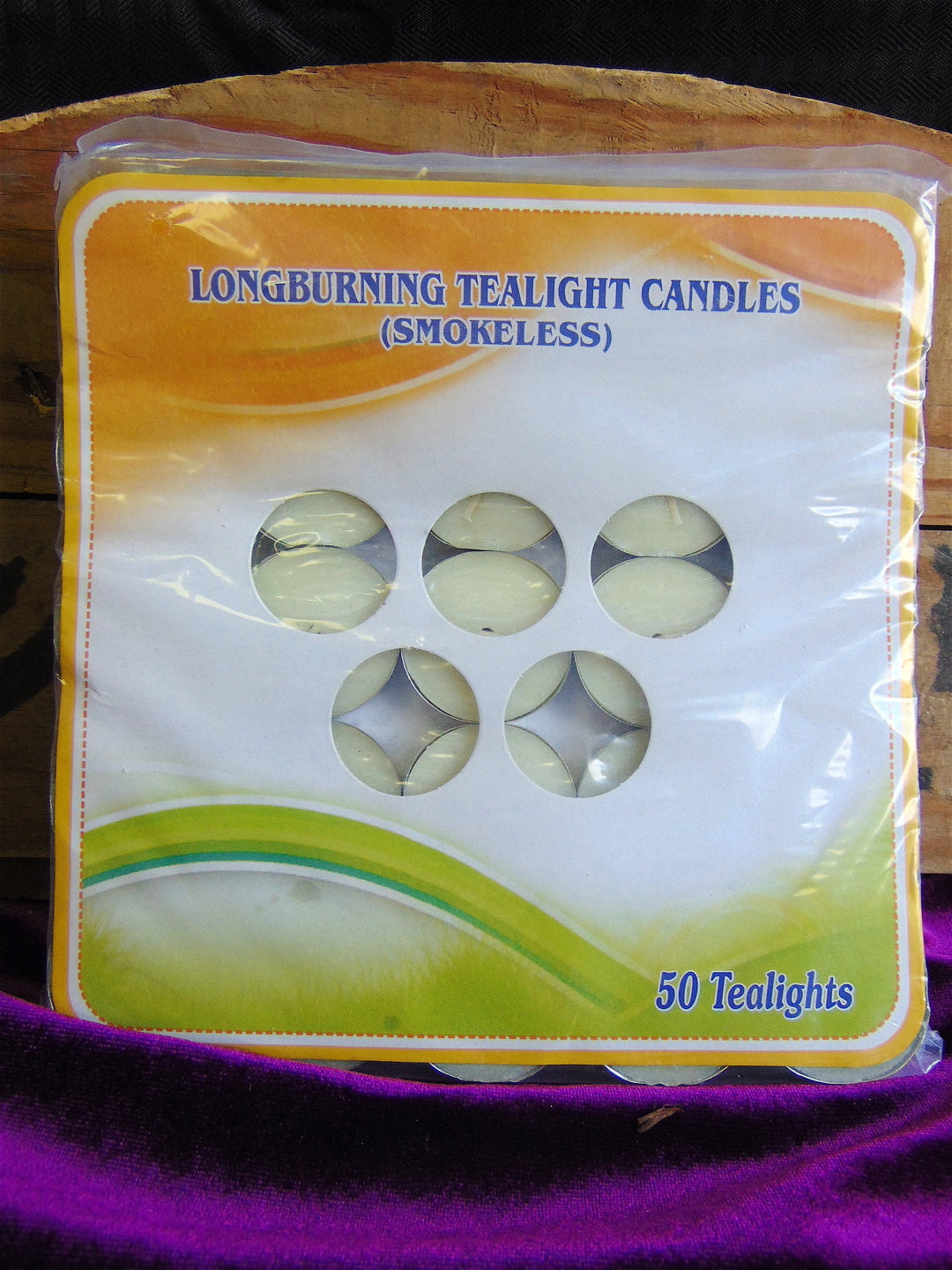 Longburning Tealight Candles (Smokeless)