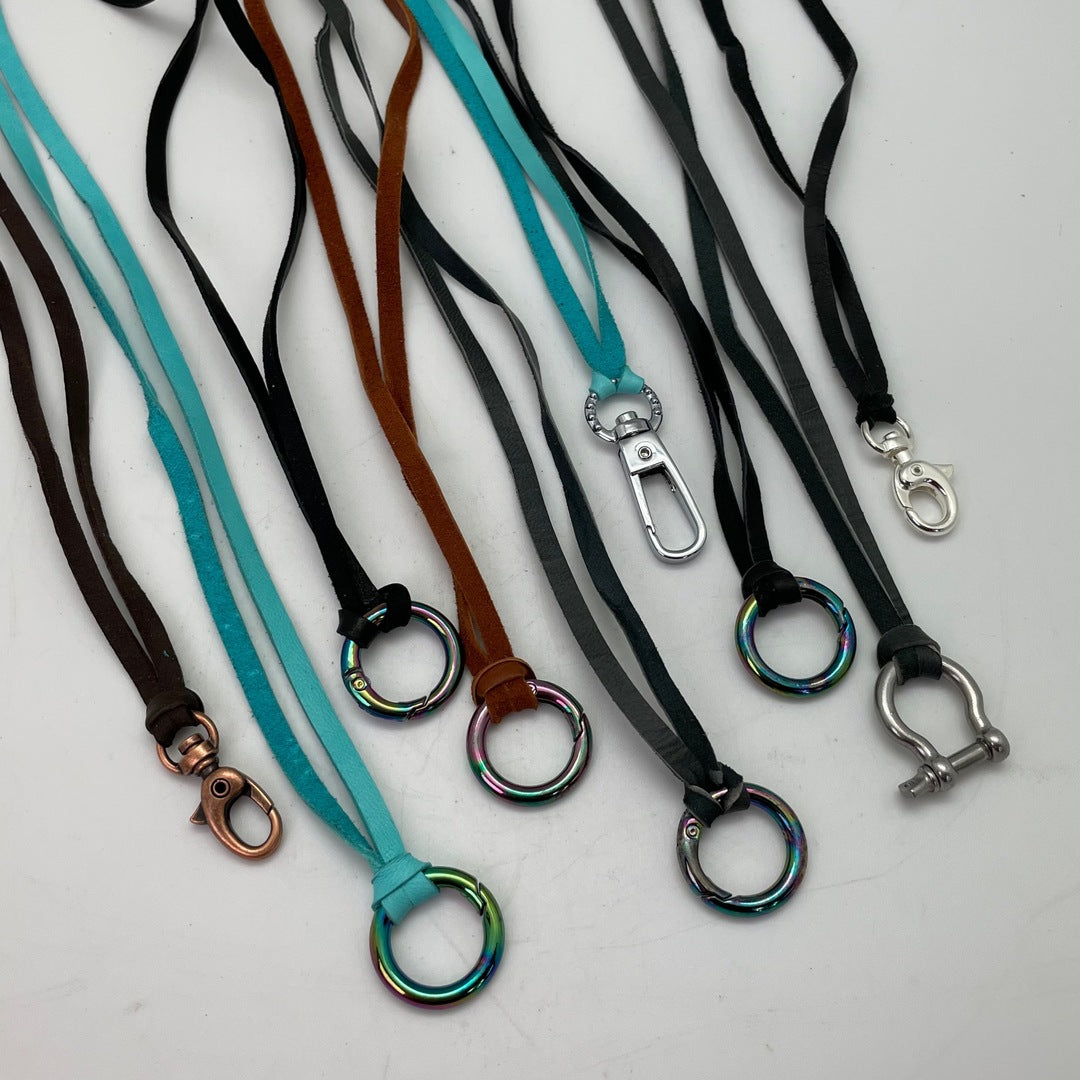 Assorted Adjustable Leather Necklaces with Clasp