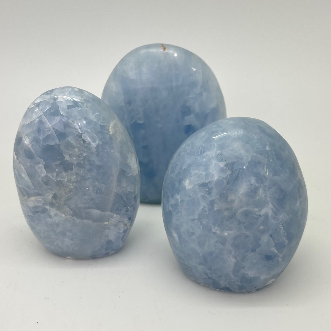 Blue Calcite Free Form