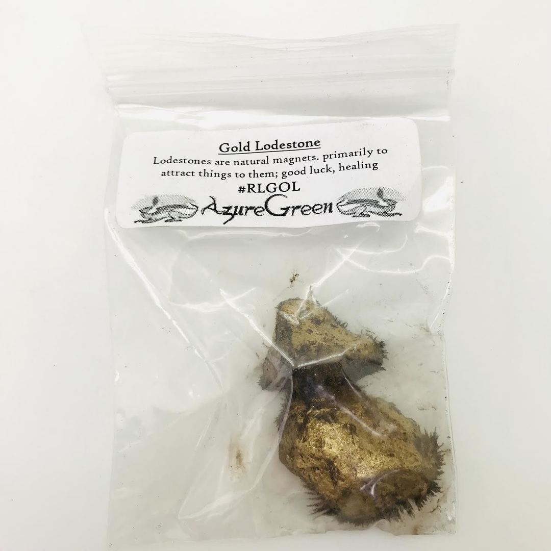 Lodestone, Gold (Raw)