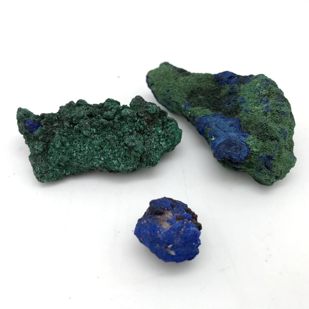 Azurite with Malachite (Specimen)