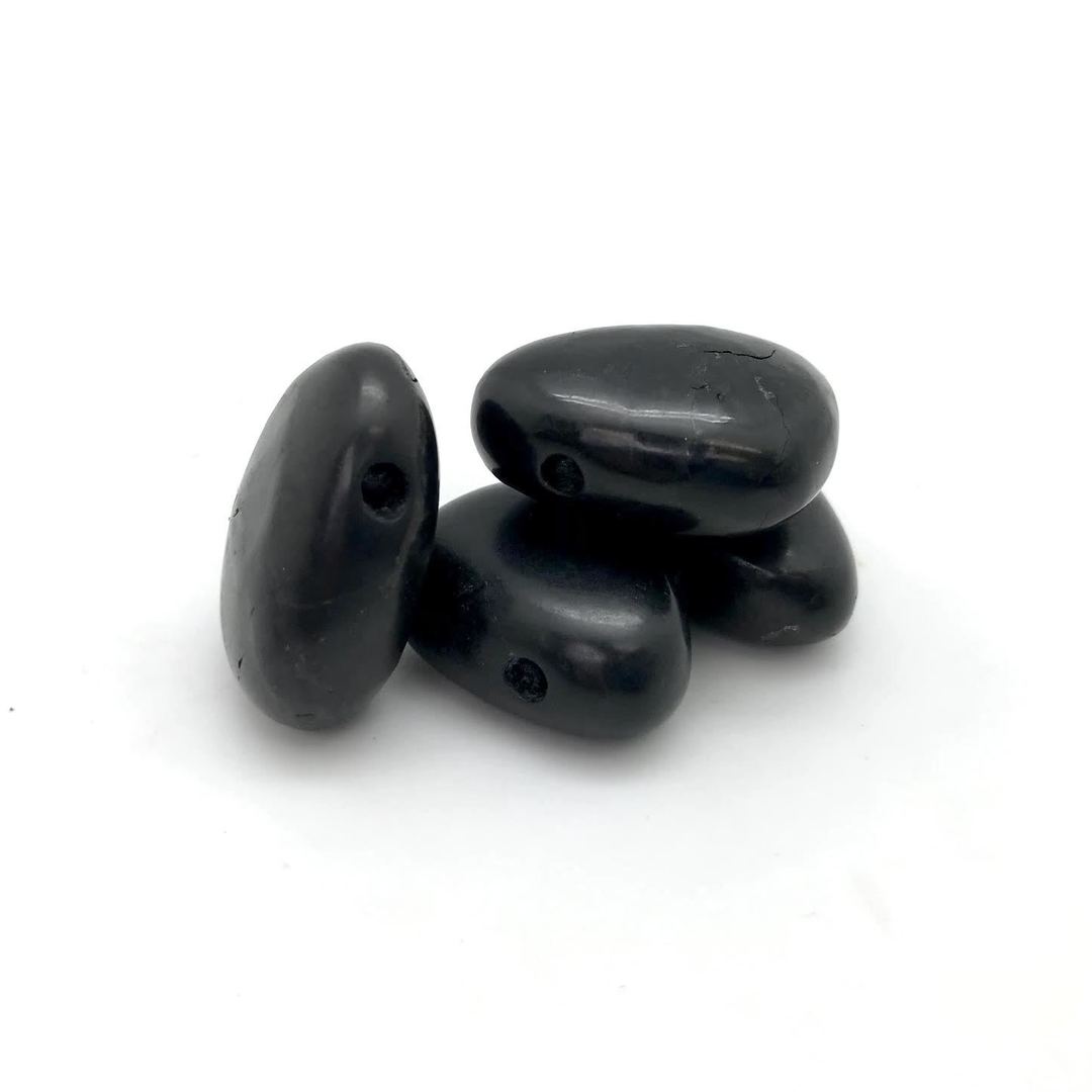 Shungite Pendant With Holes