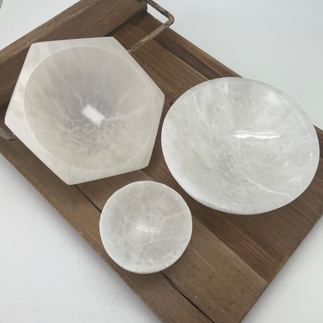 Selenite Bowl