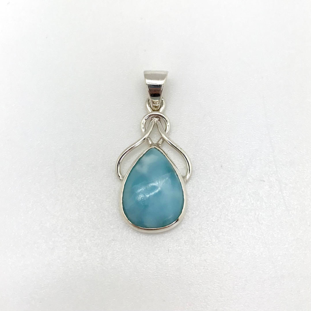 Larimar Pendant .925 Silver