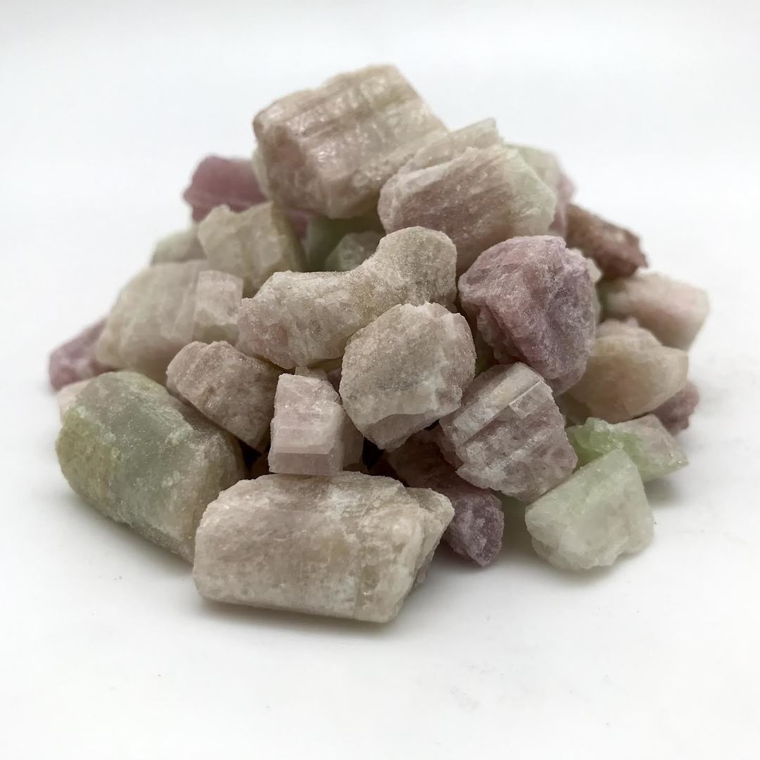 Tourmaline, Watermelon (Crystalized) ****Per Gram****