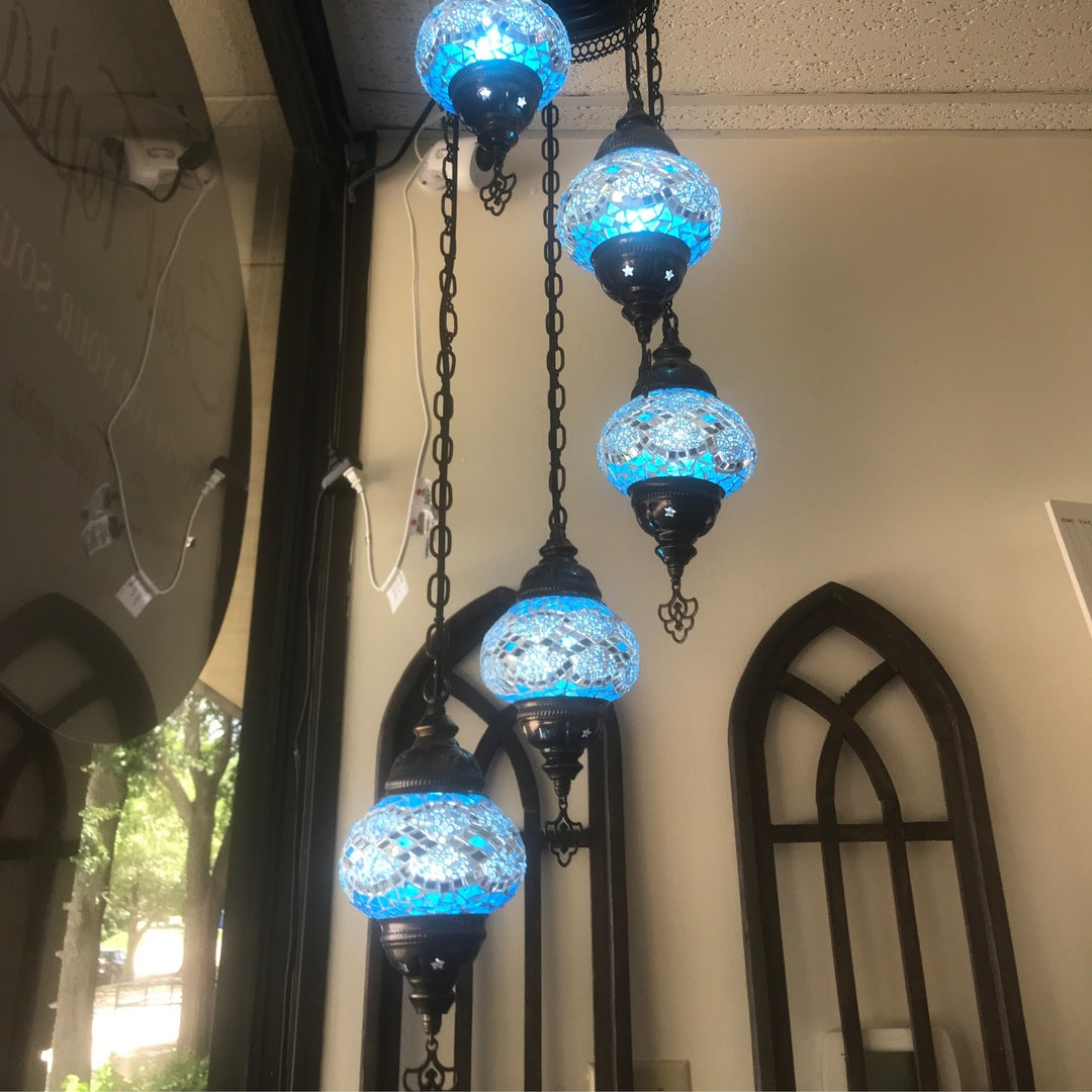 Turkish Lamp 5 Bulb