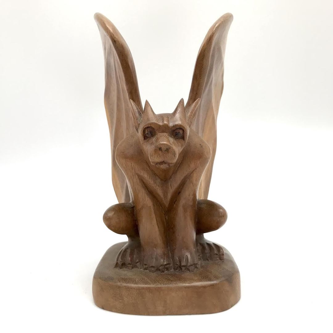 Bali Wood Gargoyle