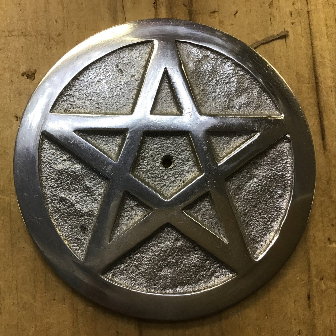 Pentacle incense plate