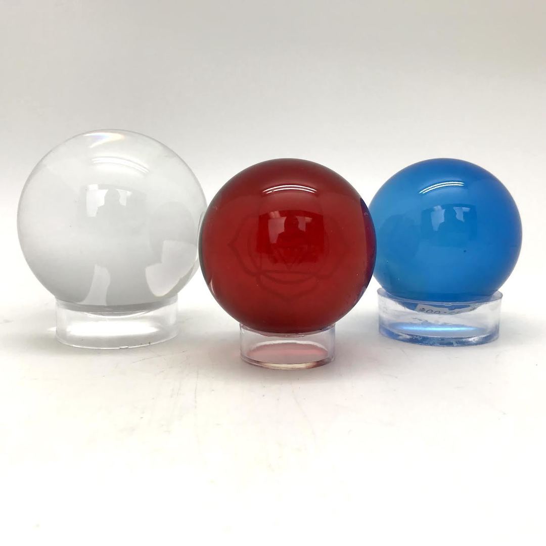 Colored Glass Looking Sphere