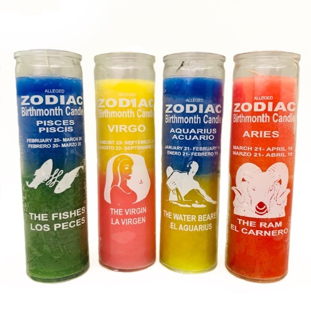 7 Day Zodiac Candles (All Signs)