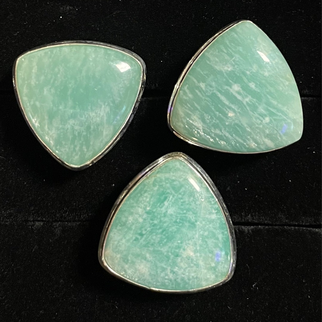 Amazonite Ring (Triangle)