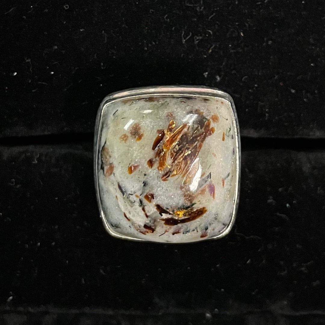 Astrophyllite Ring (Rectangular / Square)