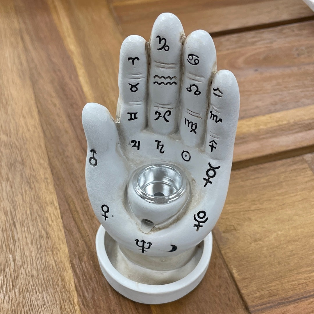 Palmistry Hand Backflow Burner