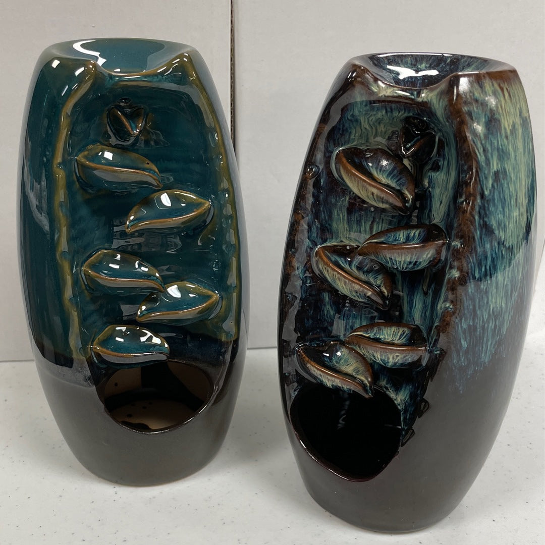 Big Ceramic Waterfall Backflow Burner