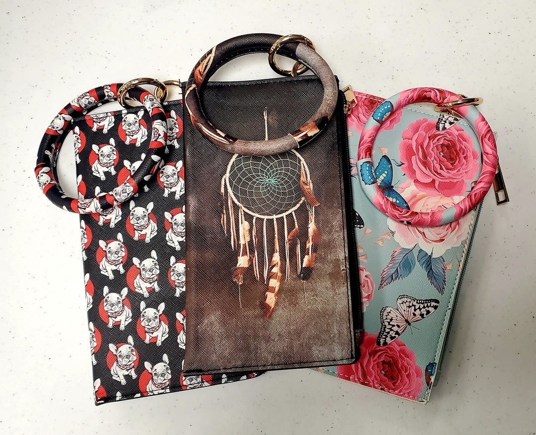 Hand Wallet with Wrist Cuff