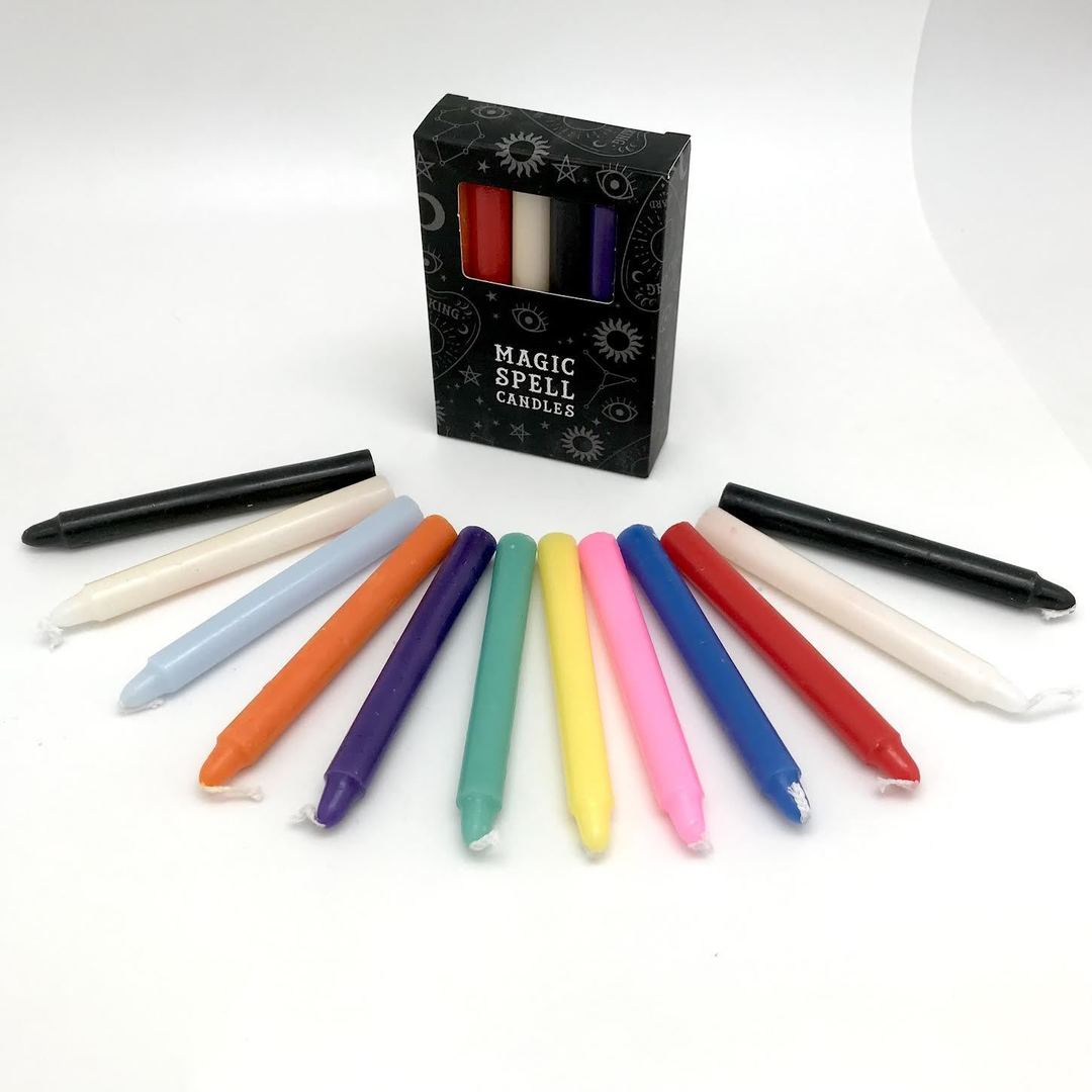 Magic Spell Candles 12 Pack (Chime)
