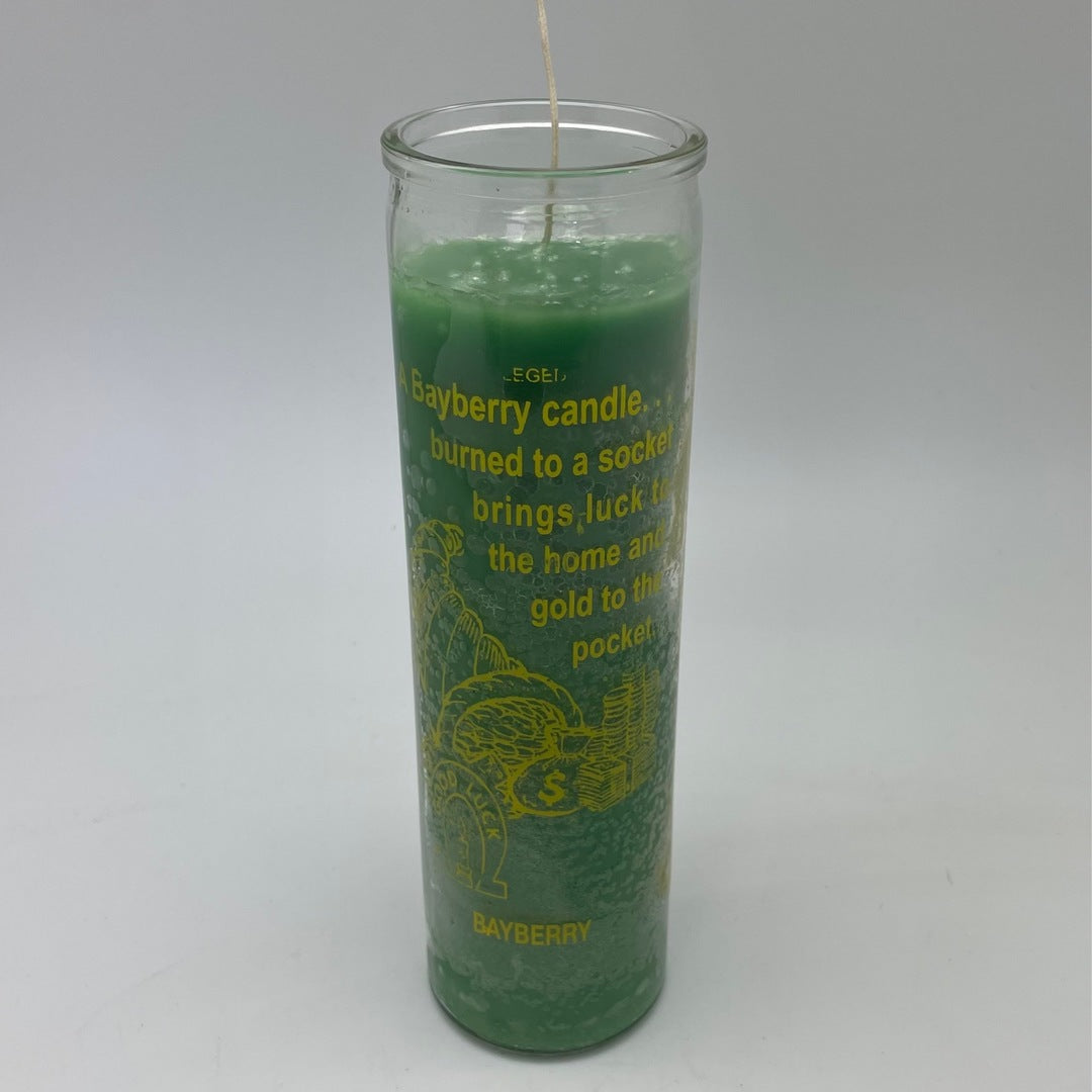 7 Day Bayberry Candle (Green)