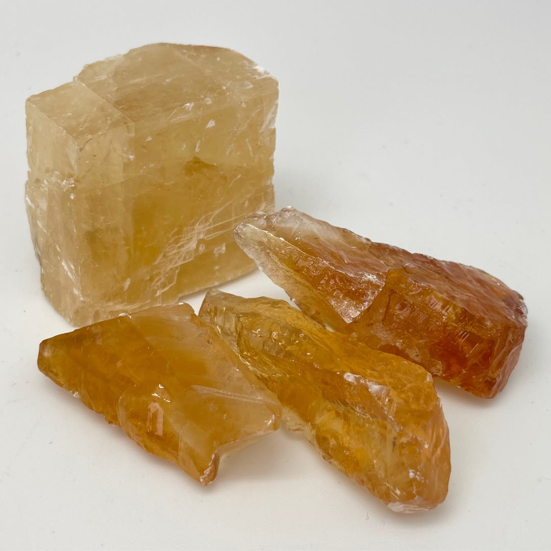 Calcite, Honey (Raw)