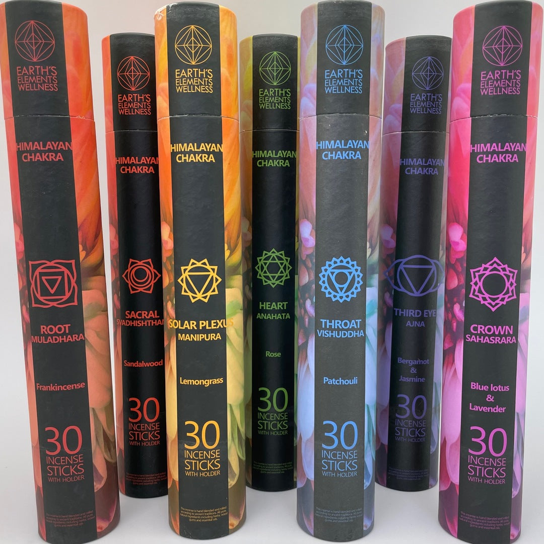 Earth's Elements Wellness Himalayan Chakra Incense